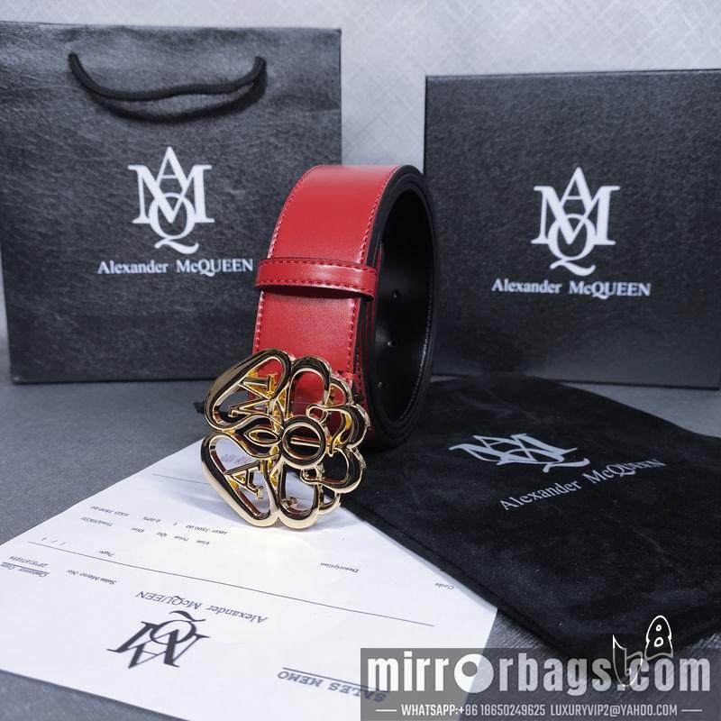 McQueen belt 38mmX80-125cm lb071802
