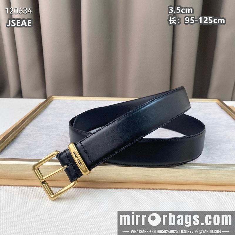 Miumiu belt 35mmX95-125cm 8L072002