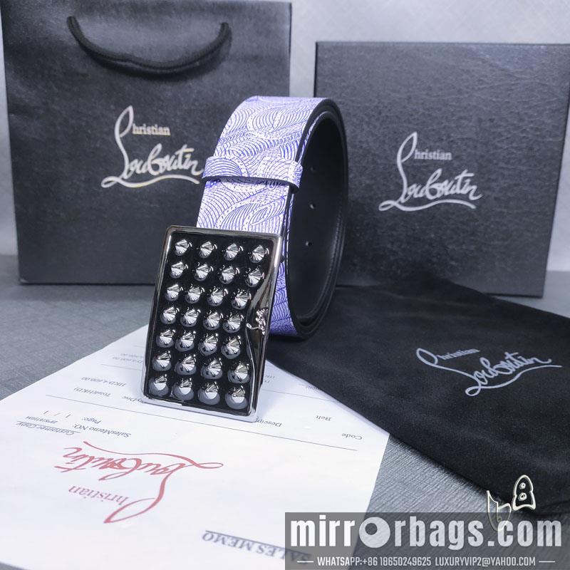 Louboutin belt 38mm 80-125cm lb061201