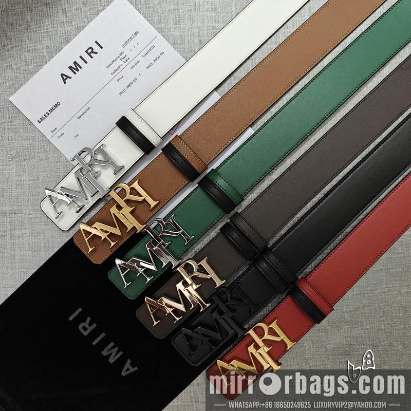 Amiri belt 38mmX90-125cm lb072302