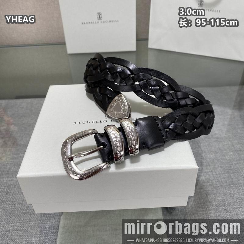 Brunello Cucinelli belt 30mmX95-115cm 8L06