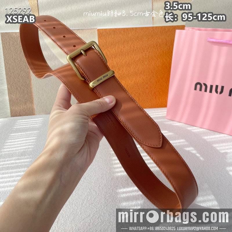 Miumiu belt 35mmX95-125cm 8L05
