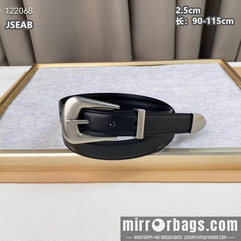 YSL belt 25mmX90-115cm 8L01