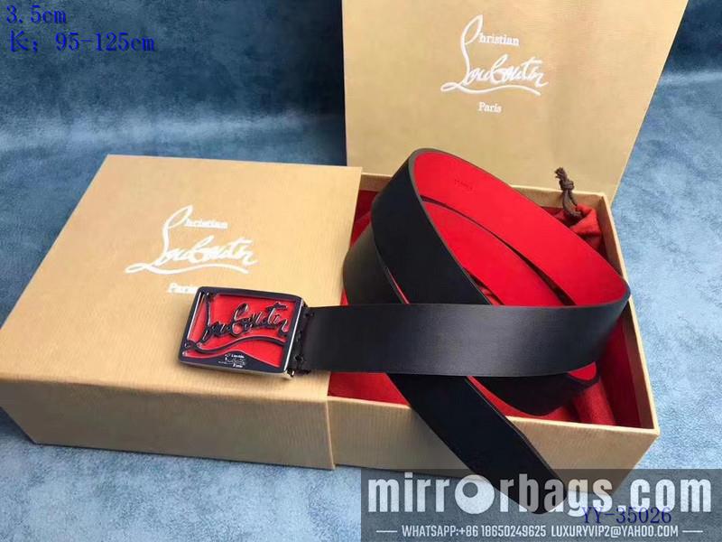 Christian Louboutin Belt 35MM 0121