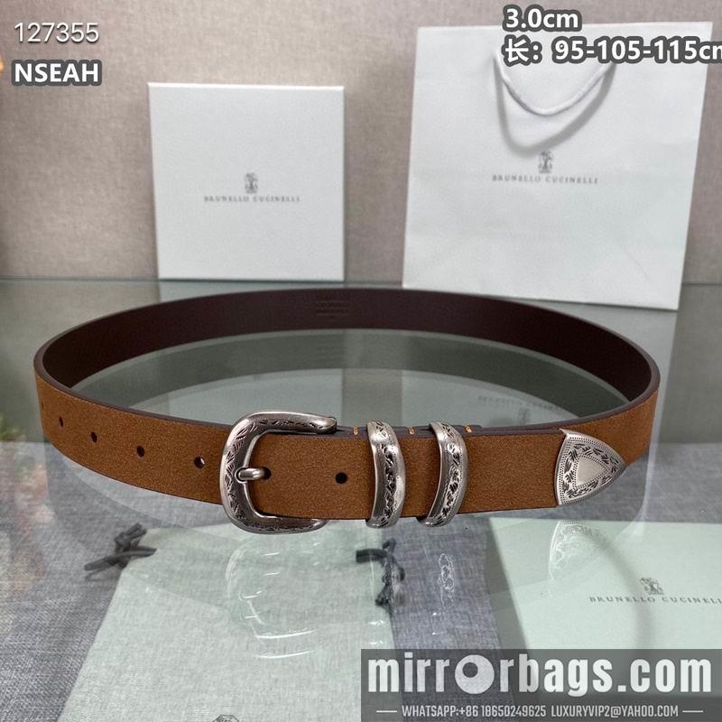 Brunello Cucinelli belt 30mmX95-105-115cm 8L04