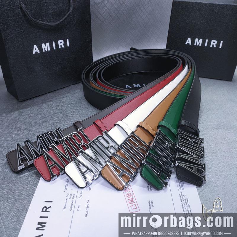 Amiri belt 38mmX80-125cm lb052001