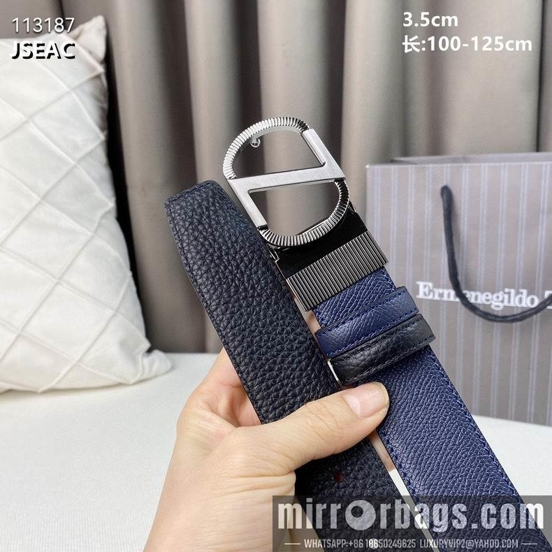 Zegna belt 35mmX100-125cm 8L082501