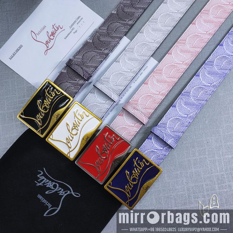 Louboutin belt 38mm 80-125cm lb061202