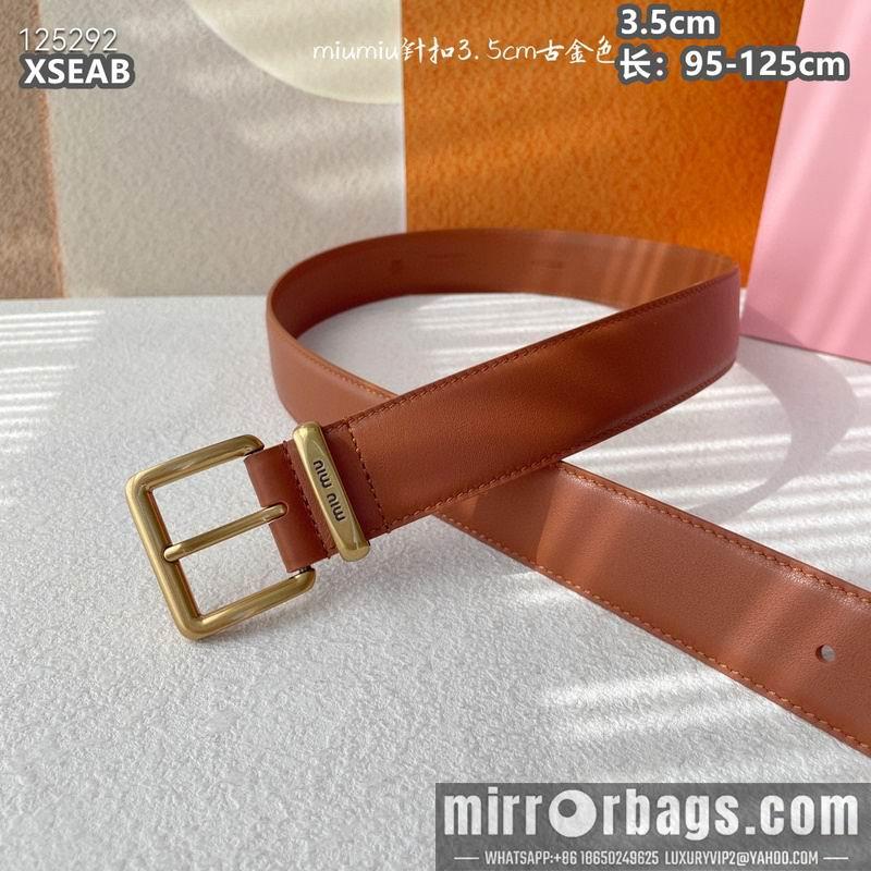 Miumiu belt 35mmX95-125cm 8L05