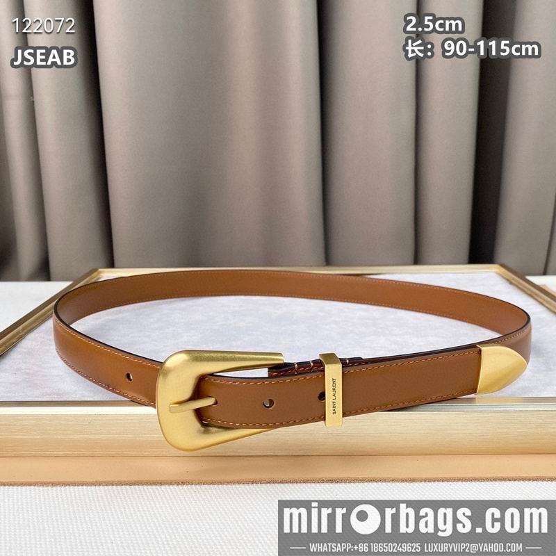 YSL belt 25mmX90-115cm 8L01