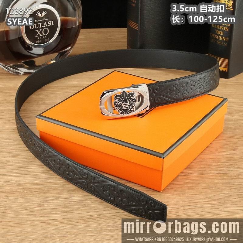 Chrome Hearts belt 35mmX100-125cm 8L03
