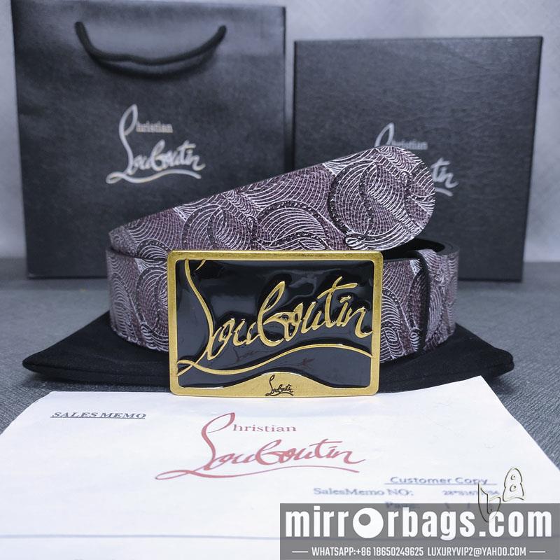 Louboutin belt 38mm 80-125cm lb061202