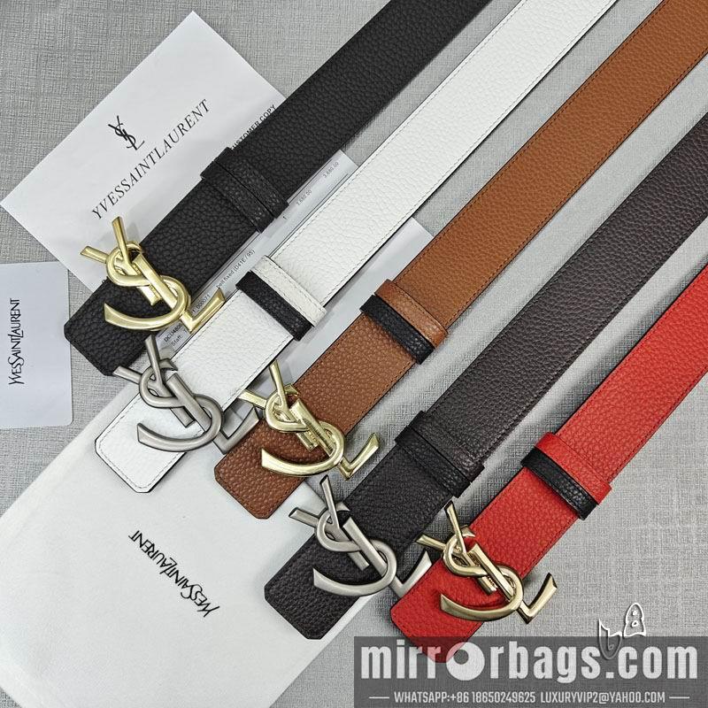 YSL belt 38mmX80-125cm lb082002