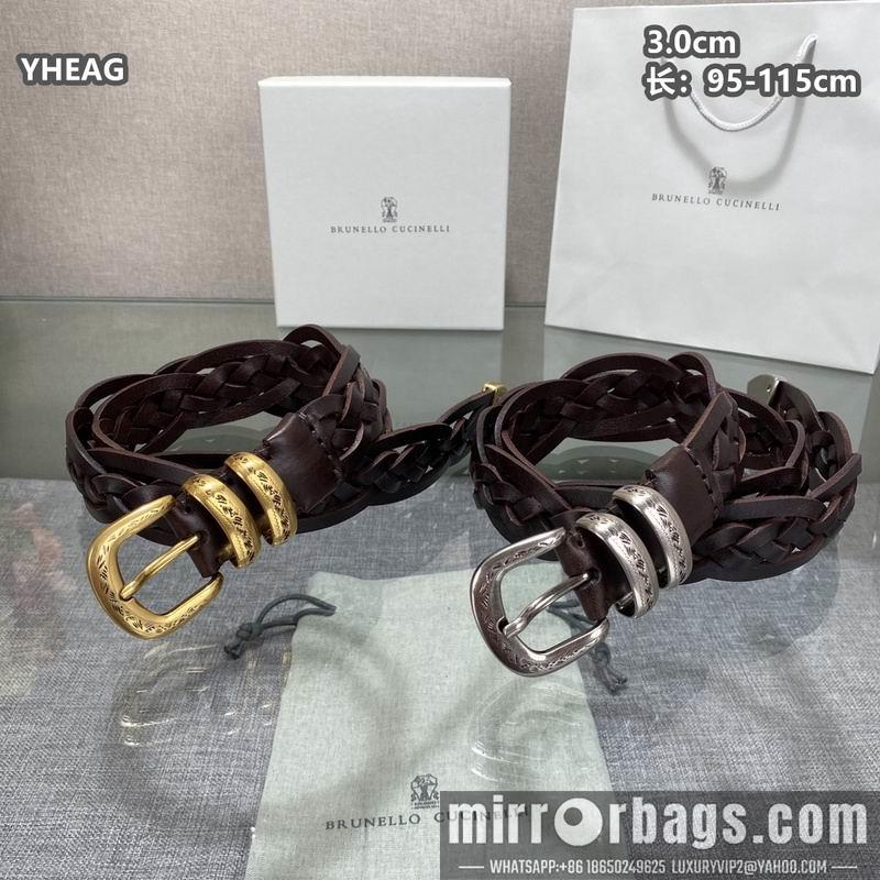 Brunello Cucinelli belt 30mmX95-115cm 8L05