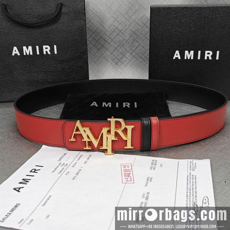 Amiri belt 38mmX90-125cm lb072302