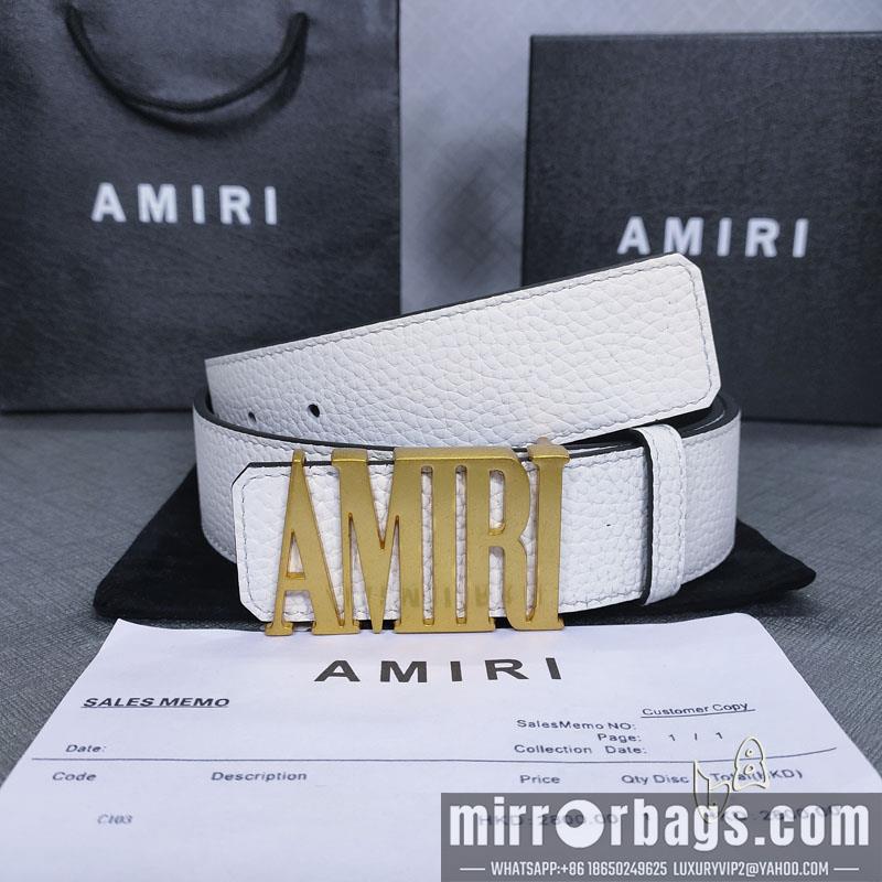 Amiri belt 38mmX80-125cm lb061202