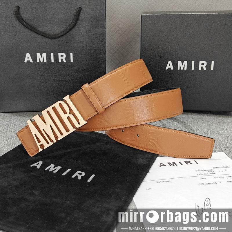 Amiri belt 38mmX90-125cm lb05