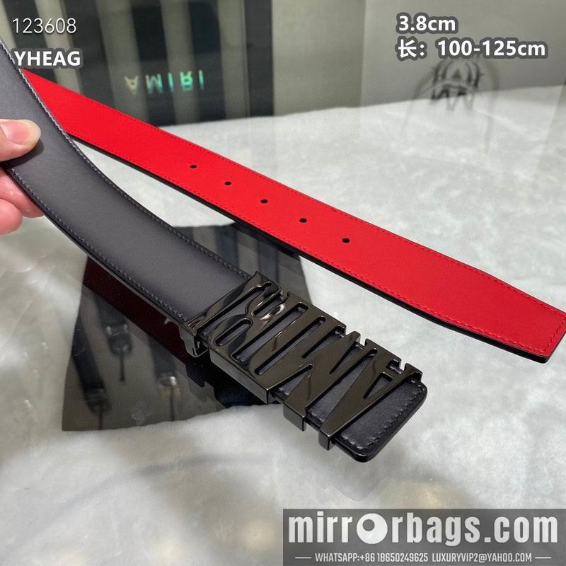 Amiri belt 38mmX100-125cm 8L02