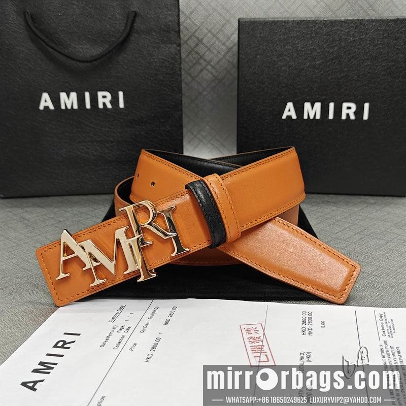 Amiri belt 38mmX90-125cm lb080201