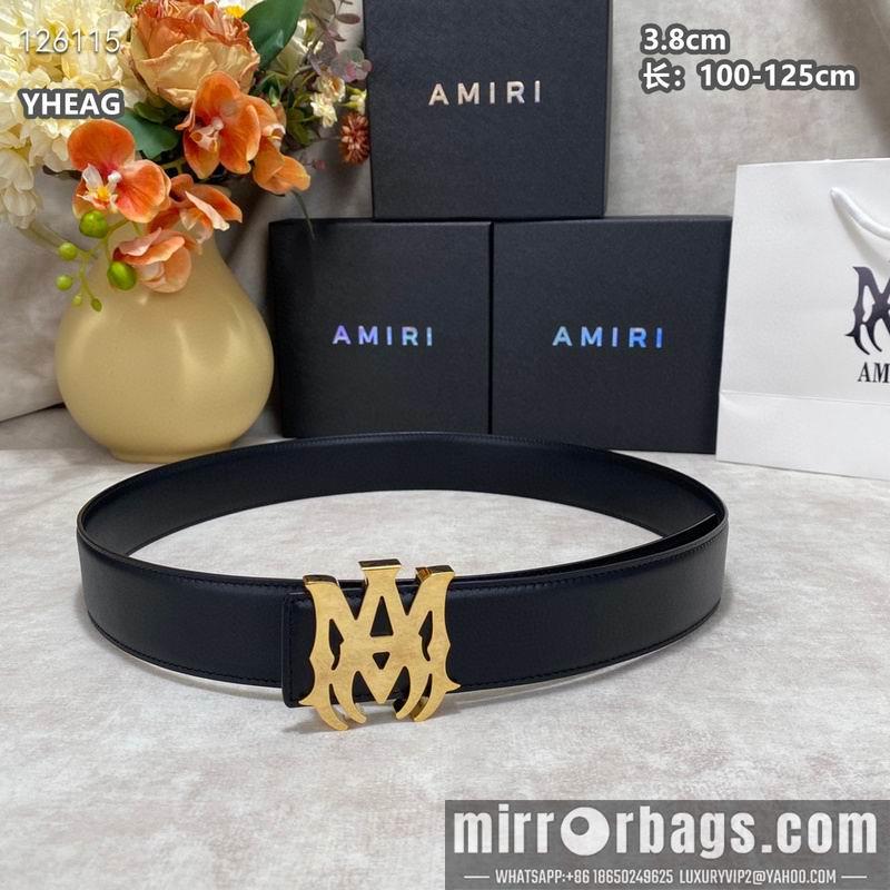 Amiri belt 38mmX100-125cm 8L09