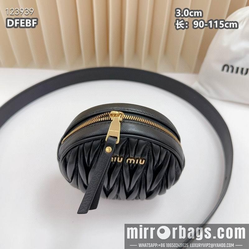 Miumiu belt 30mmX90-115cm 8L02