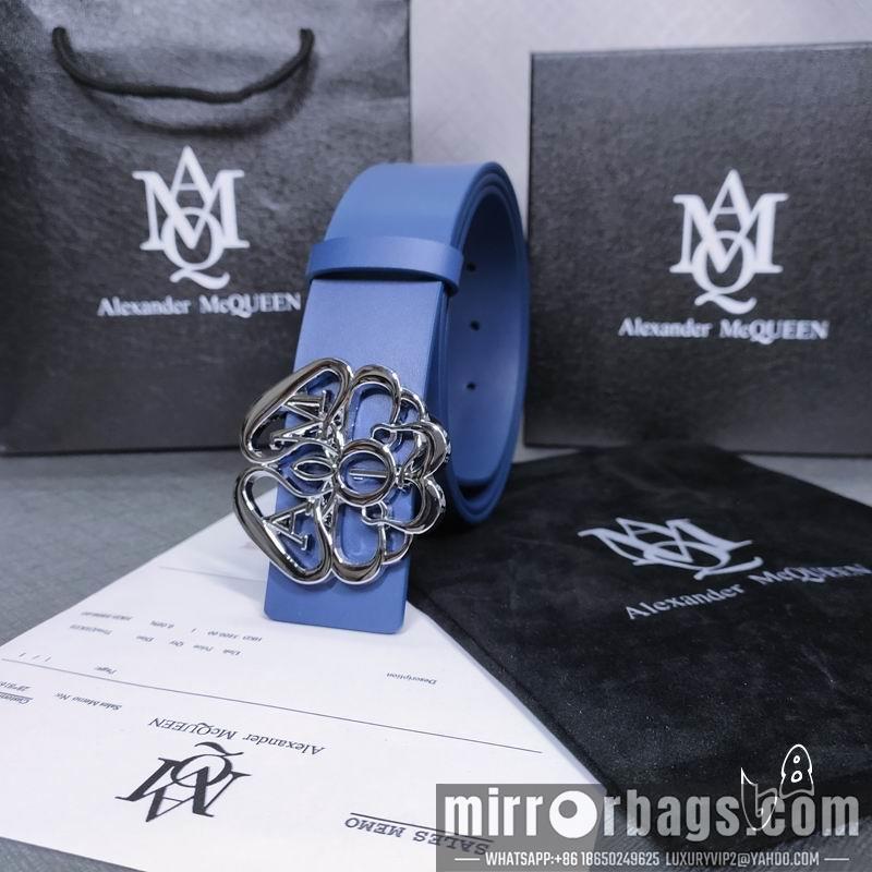 McQueen belt 38mmX80-125cm lb071801