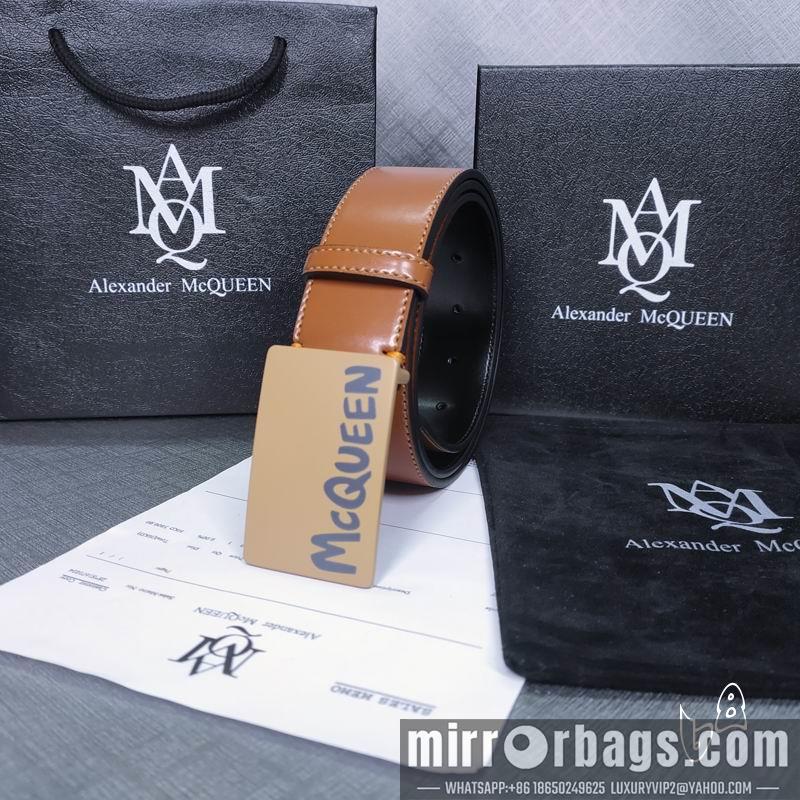 McQueen belt 38mmX80-125cm lb071803
