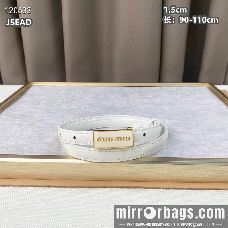 Miumiu belt 15mmX90-110cm 8L072001