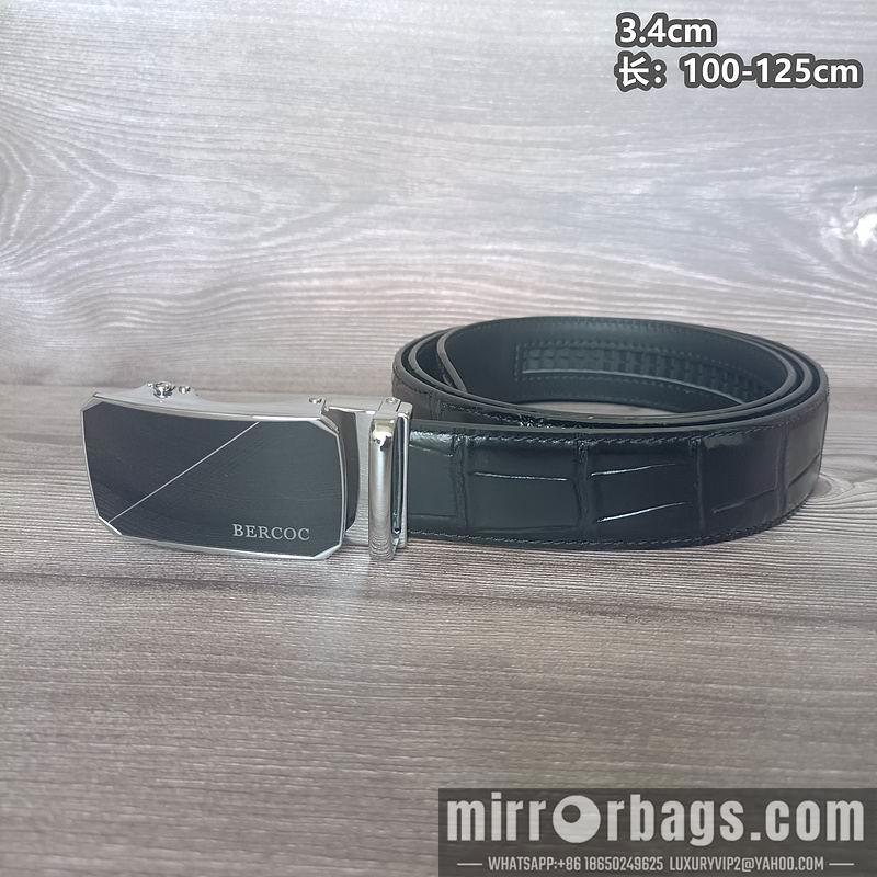 Bercoc Cucinelli belt 34mmX100-125cm 8L04