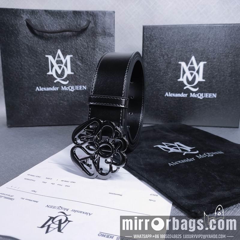 McQueen belt 38mmX80-125cm lb071802