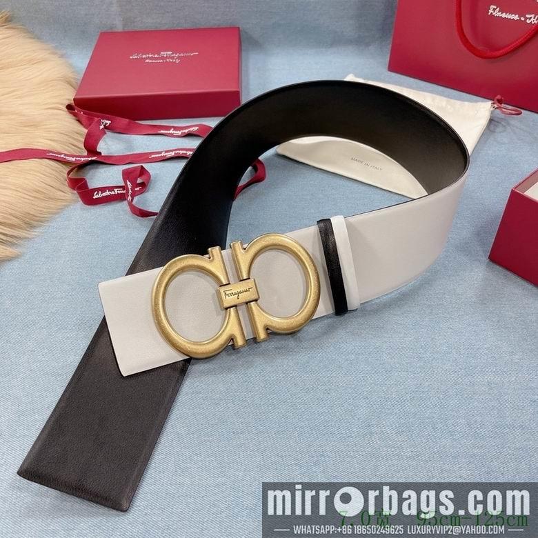 Ferragamo Belt 70mm 7D0519