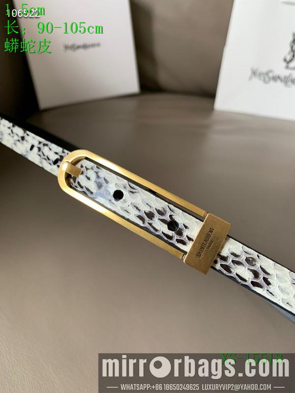 YSL Belt 15mmX90-105CM 8L606