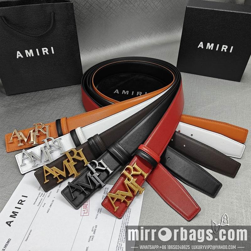 Amiri belt 38mmX90-125cm lb080201
