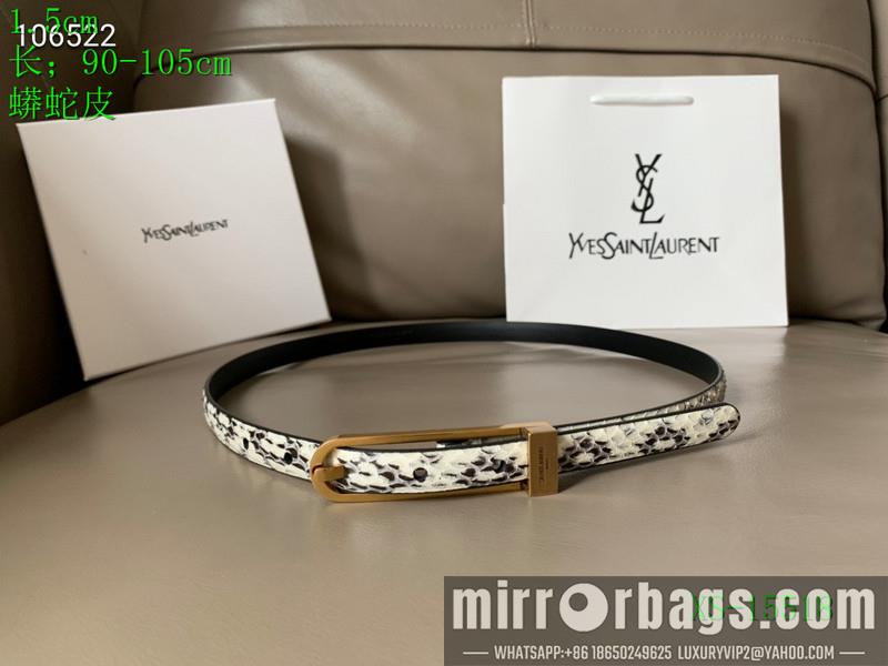 YSL Belt 15mmX90-105CM 8L606