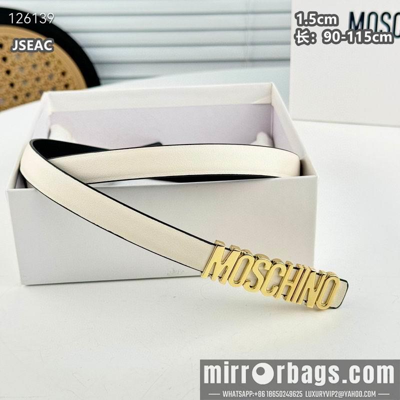 Moschino belt 15mmX90-115cm 8L01