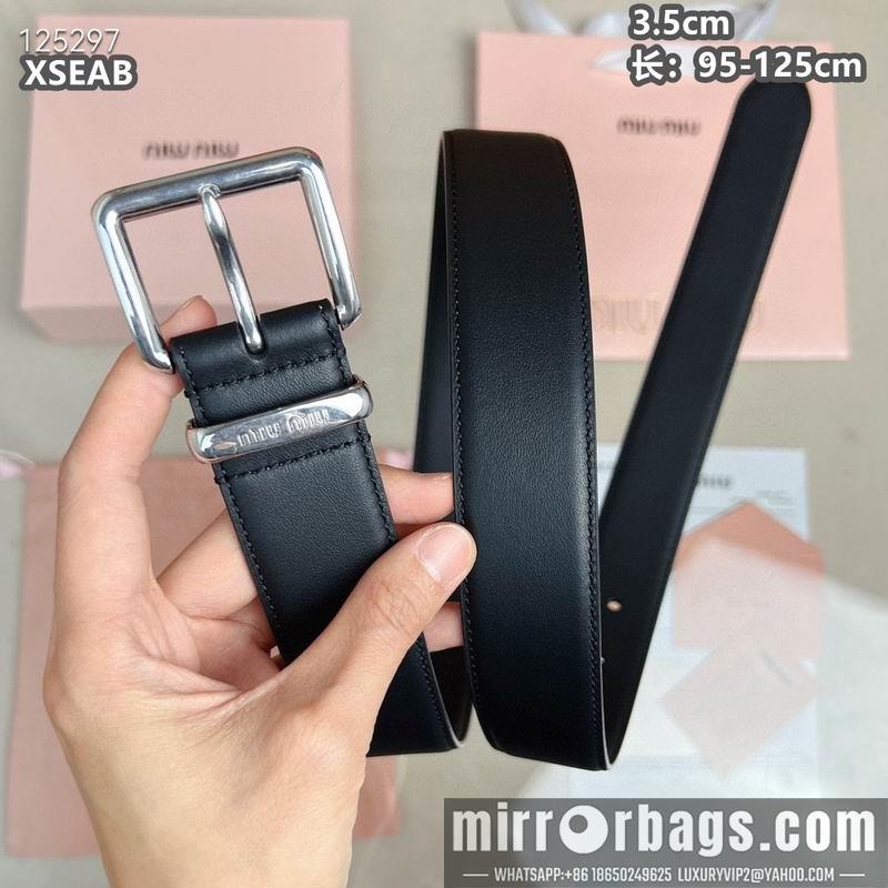 Miumiu belt 35mmX95-125cm 8L05