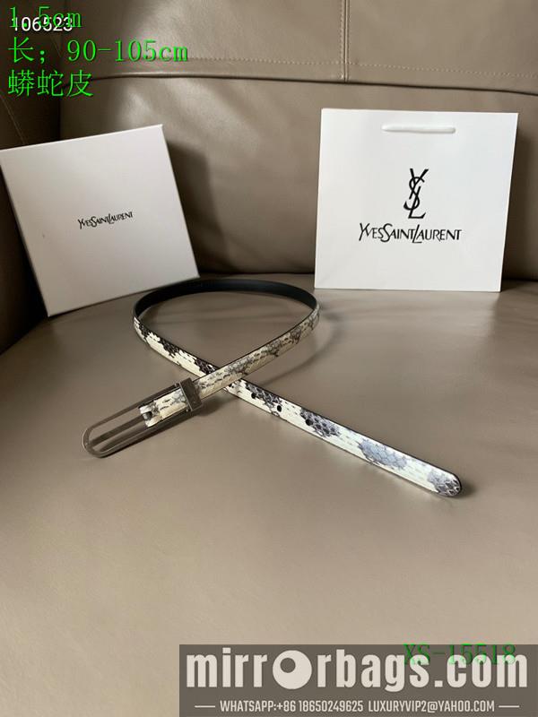 YSL Belt 15mmX90-105CM 8L606