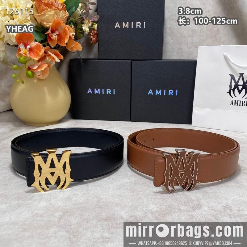 Amiri belt 38mmX100-125cm 8L09
