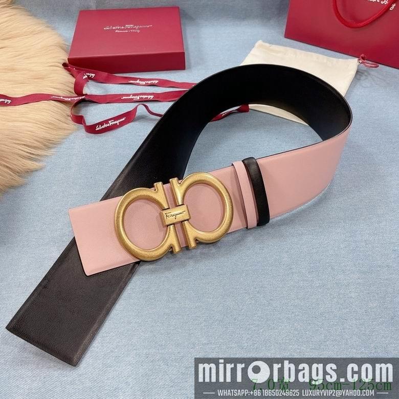 Ferragamo Belt 70mm 7D0519