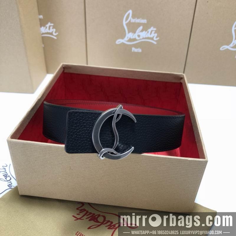 Christian Louboutin belt 35mmX95-125cm 7D01