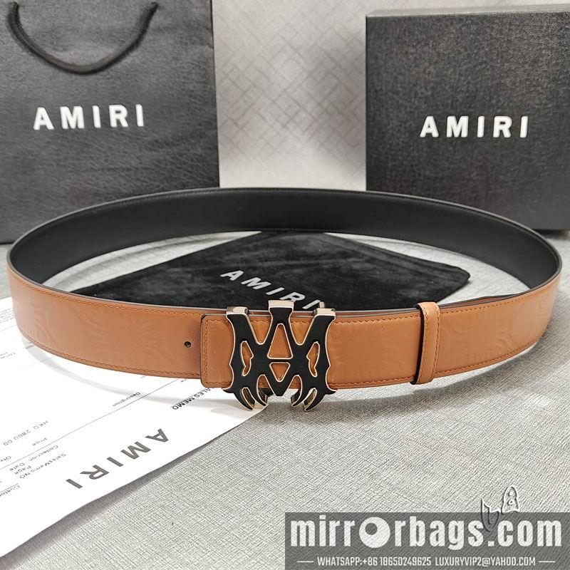 Amiri belt 38mmX90-125cm lb04