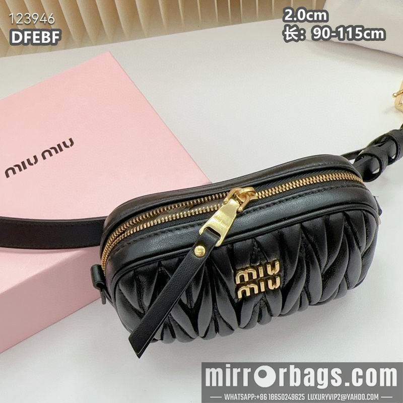 Miumiu belt 20mmX90-115cm 8L08