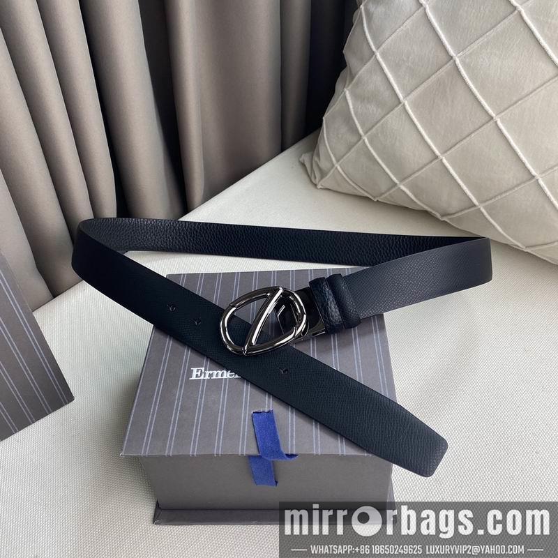 Zegna belt 35mmX95-125cm 7D04