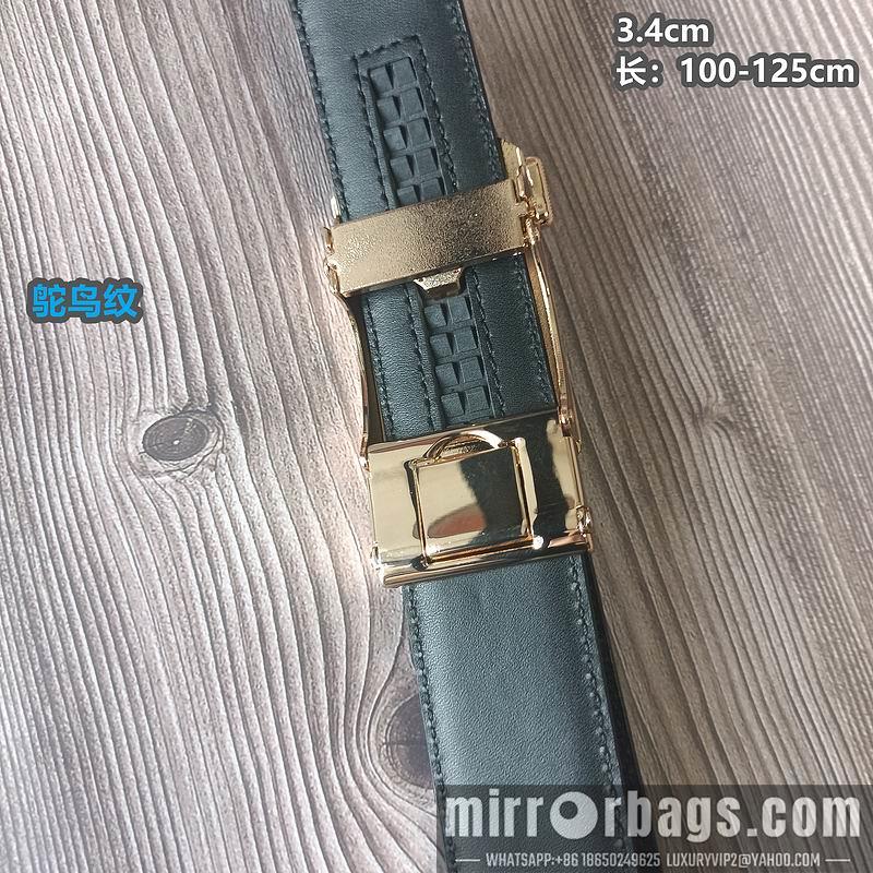Bercoc Cucinelli belt 34mmX100-125cm 8L03