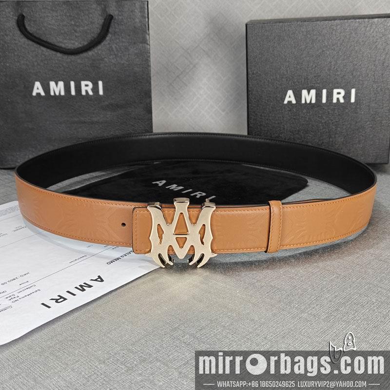 Amiri belt 38mmX90-125cm lb01