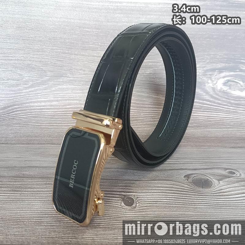 Bercoc Cucinelli belt 34mmX100-125cm 8L04