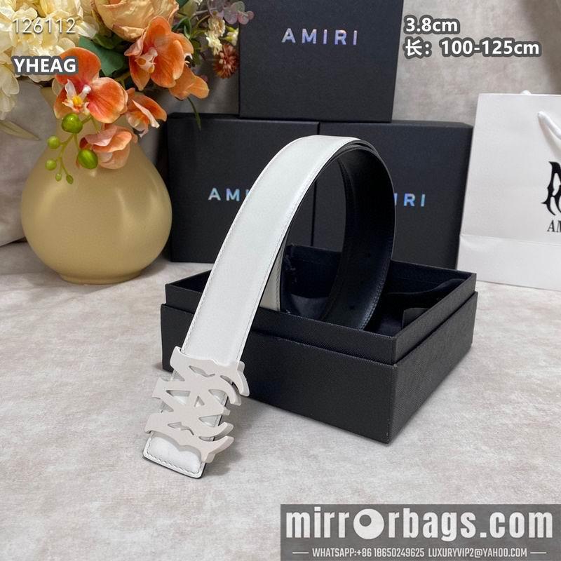 Amiri belt 38mmX100-125cm 8L06