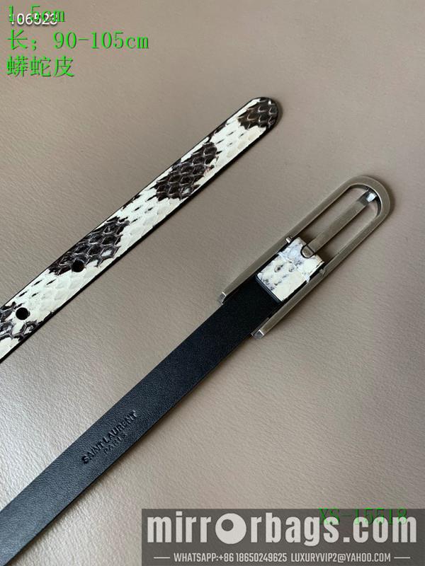 YSL Belt 15mmX90-105CM 8L606