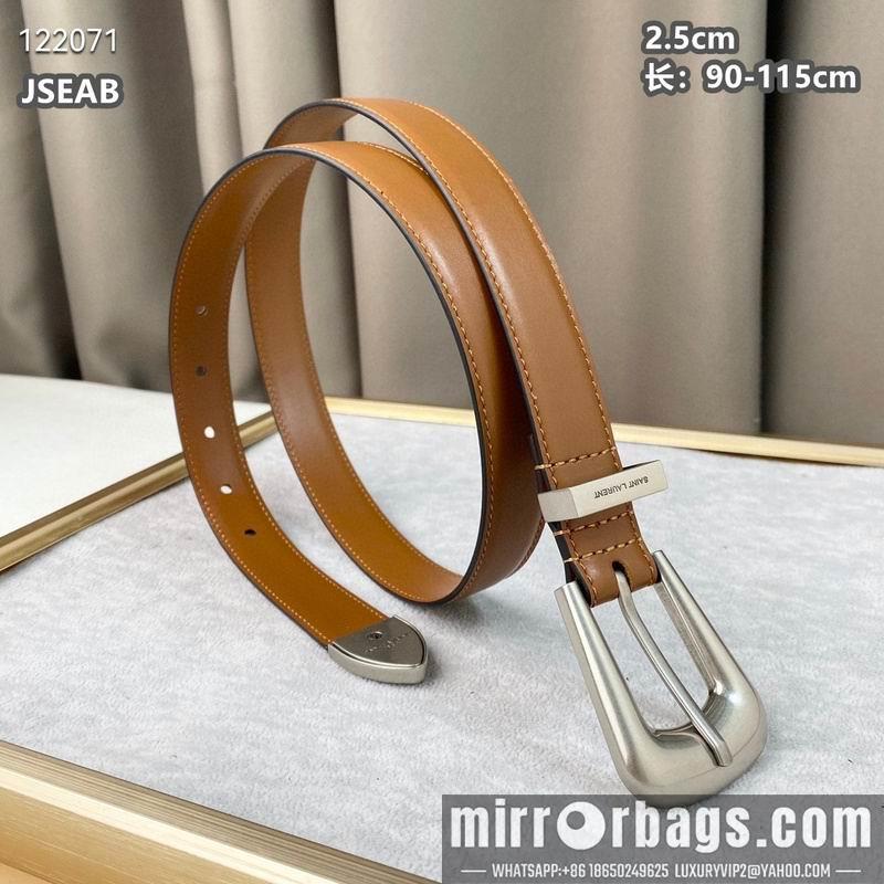 YSL belt 25mmX90-115cm 8L01