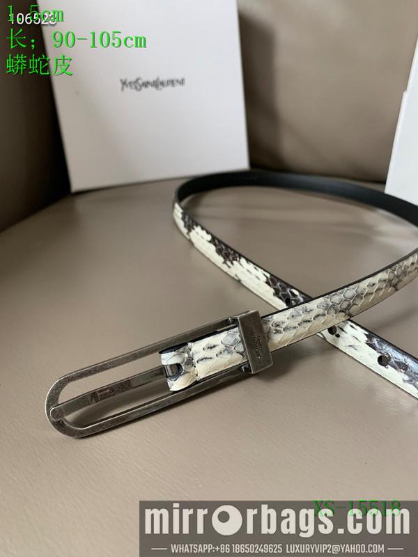 YSL Belt 15mmX90-105CM 8L606